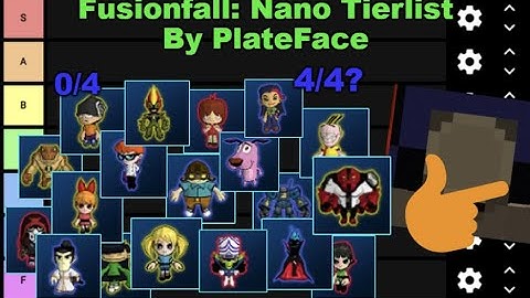 Fusionfall: Nano Tier List