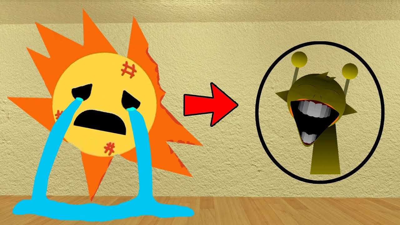 What if Tasting Sprunki Mr Sun With Horror Simon ? - Gmod