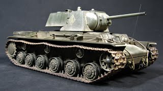 TAMIYA 1/35  KV-1 MODEL 1941  Soviet Heavy Tank  Plastic model kit