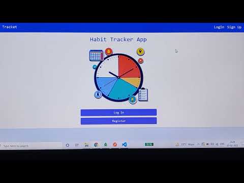 Habit Tracker App using nodejs express