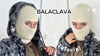 PASAMONTAÑAS TEJIDO A CROCHET Balaclava| Tutorial Hebras Crochet