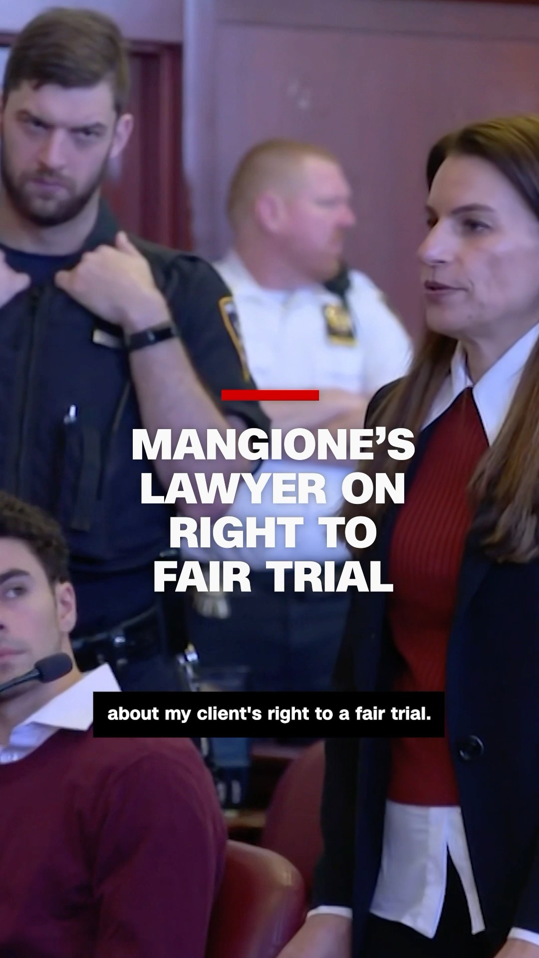Mangione’s lawyer on right to fair trial