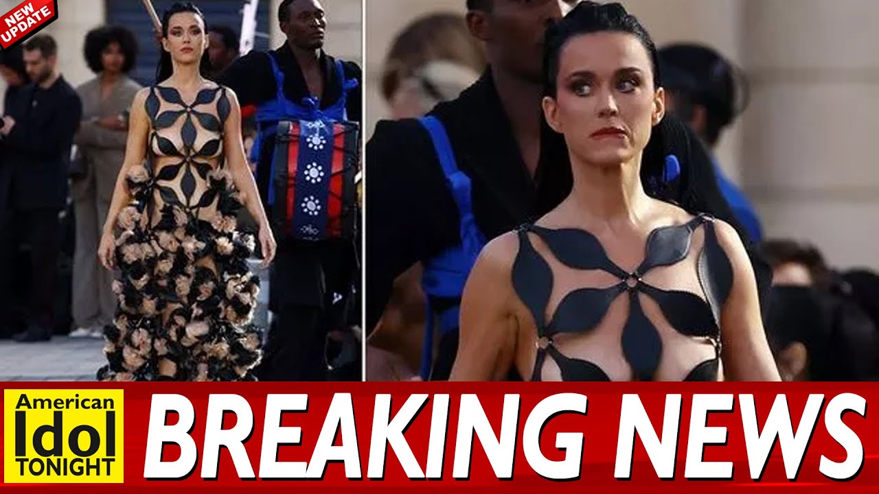 katy perry cut out dress paris Katy Perry Wows in Daring Cut-Out Gown at Vogue Fashion Show in Paris