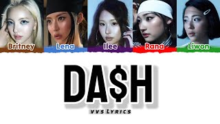VVS 'DA$H' | Color Coded Lyrics