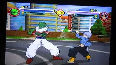 Dragon Ball Z Budokai 2(Gamecube)-Piccolo vs Trunks