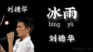 刘德华 Andy Lau ｜冰雨 Bing Yu ｜拼音歌词 Chi/Pinyin Lyric