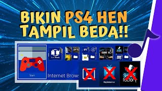 Different from the others, change the appearance of your PS4 Hen / Jailbreak home screen and back... screenshot 3