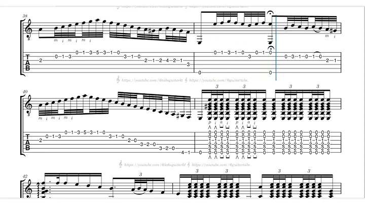 Malagueña | Paco de Lucía (1947 -2014) | TAB
