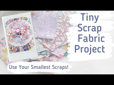 Scrappy Pincushion That Also Holds Fabric Clips – Sewing Tutorial – Sewing