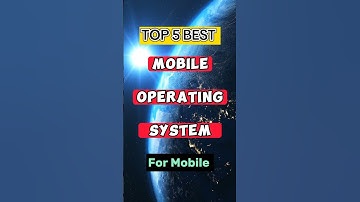 Top 5 Best Mobile Operating System For Mobile #apps #azhar_tech #operatingsystem