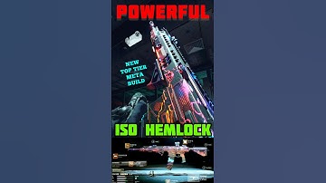 This ISO HEMLOCK Best Class is POWERFUL 💥 | Meta Build | BROKEN | MW2 | COD Warzone #shorts #viral