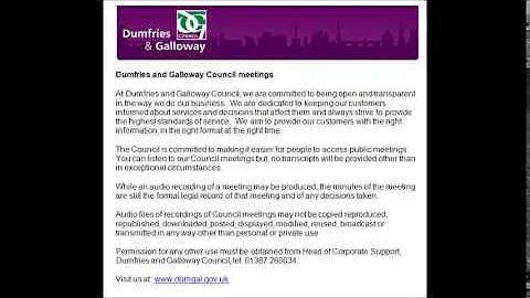 Audio of Full Council Committee - 9 July 2014