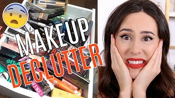 Decluttering Makeup Collection 2017 || Eyeliners, Mascaras & Brows Products Declutter & Purge