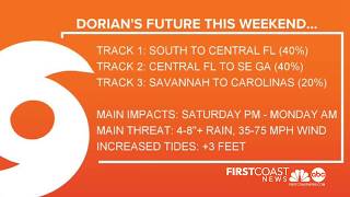 Tracking Dorian: Dorian strengthens overnight, headed to Puerto Rico (5 a.m. advisory, 8-28-2019)