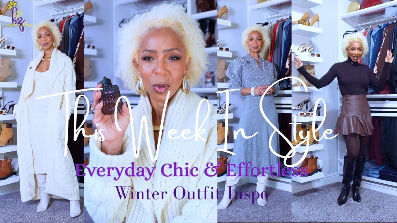 Вдохновение для повседневных стильных зимних образов | Простые и непринужденные образы | Гардероб...