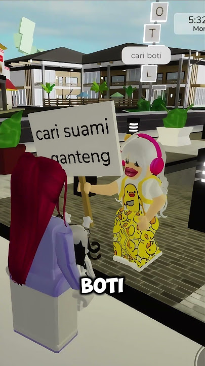 Kunti bogel diadopsi tante tante #roblox #brookhaven #robloxindonesia
