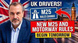 🚨 New M25 and Motorway Rules Begin NOW — Millions of UK Drivers Could Be Hit With Instant Fines!