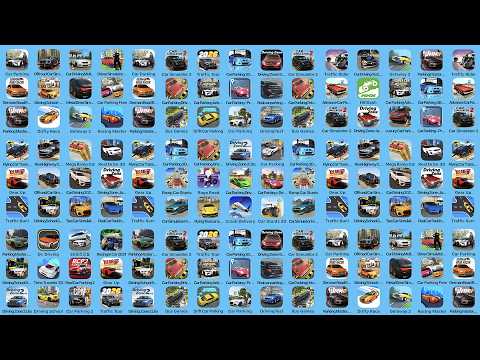 Flying Car Transport, Car Simulator 2, Car Parking, Parking Master, Traffic Rider, Car Parking 3D