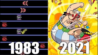 Evolution of Asterix & Obelix Games [1983-2021]