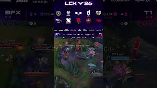 BFX vs T1 2026 LCK #Shorts #BFX #T1 #LOL #leagueoflegends #LCK2026