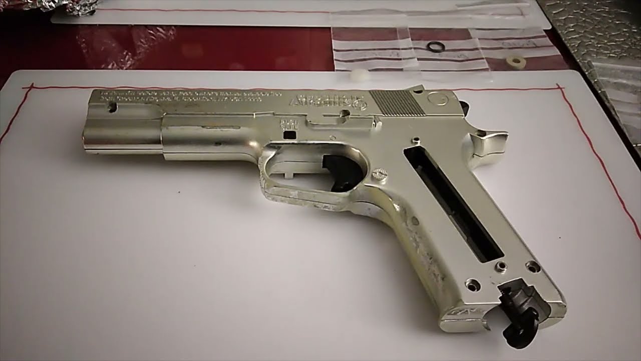 Crosman leaking 1008 Repeatair Co2 leak fix YouTube