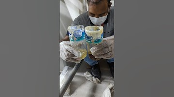 how to make pu foam by chemical #chemical #foam #hardwork #polyphasic #polyethersulfone #phenoxy