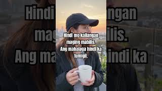 Huwag titigil | Tagalog Motivational #motivation #quotes #ytshorts ##shorts