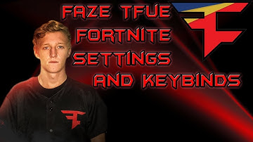 FaZe TFue Fortnite Settings and Keybinds (TFue Stream)