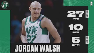 Full Jordan Walsh Drops a CAREER-HIGH 27 PTS & 10 REB in Season Finale Win Over Legends Guide