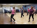 keep it simple line dance - YMCA practice at home :)