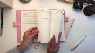 Flip through and Trying out different layouts | FranklinPlanner | A5 and A6