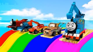 Long Slide Game With Hamood Habibi Toby Thomas And Friend's Mcqueen