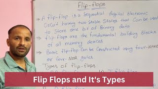What are Flip-Flops and its types? Digital Circuits in Hindi