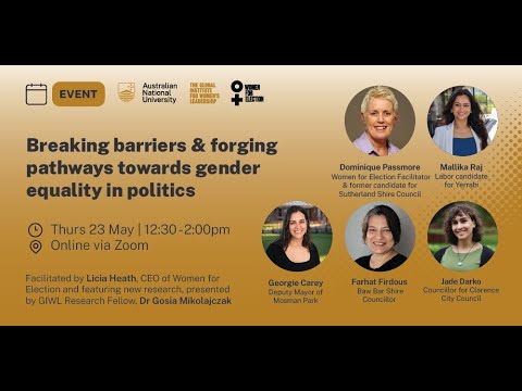 Breaking barriers and forging pathways towards gender equality in ...