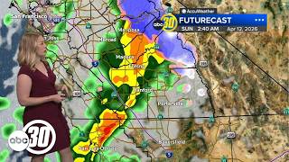 Prepare for thunderstorms and heavy rainfall this weekend in Central California