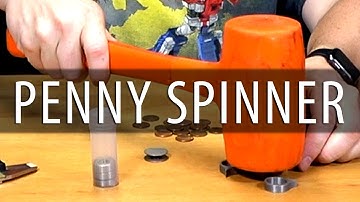 Fidget Spinner using PENNIES? 3D Printing is Awesome!