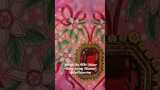 NEW COLOR ALONG: VALENTINE´S DAY HEART #coloralong #adultcoloring #valentinesday #valentine