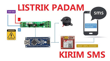 Membuat Alat Pantau Kondisi Listrik di Rumah via HP | Project Arduino Sederhana