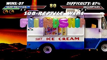 Mortal Kombat Chaotic 2 - Sub-Reptile playthrough