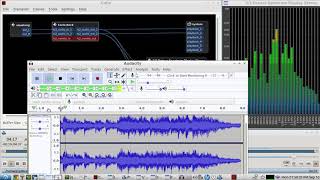 use CARLA-RACK LV2 plugin to load AUDACITY & KEEP all Audacity JACK AUDIO CONNECTIONS from dropping