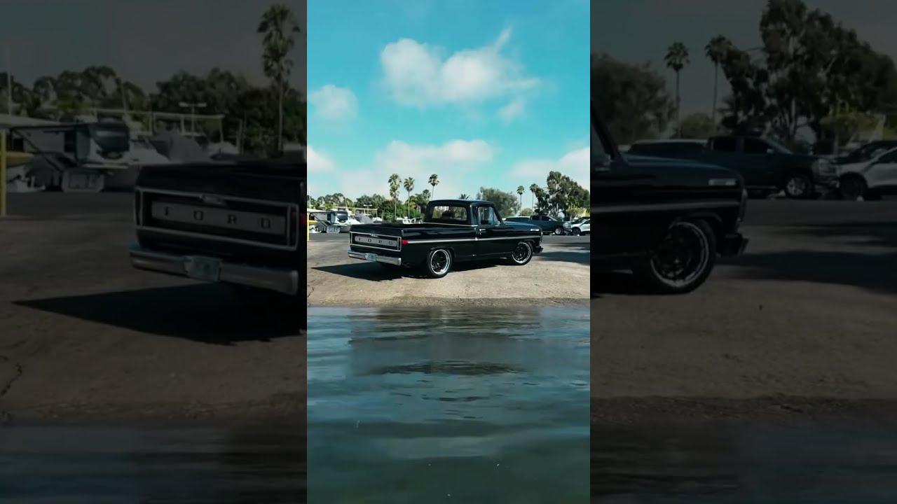This 1970 Ford F100 Looks Gorgeous In The Marina Shorts