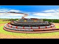 Railroad Spiral Pyramid Track Portal Train Flying To Heaven Part 3 | Trainz Simulator 2019