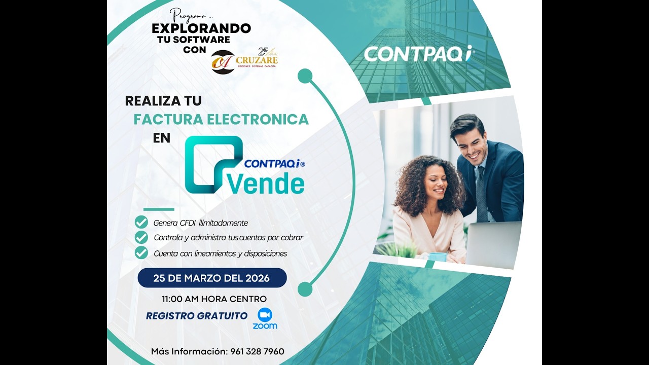 Realiza tu Facturacion en Contpaqi Vende