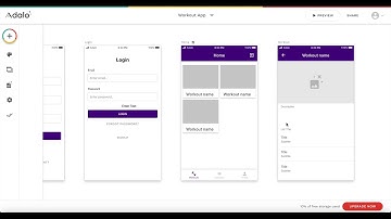 Create a Fitness Workout Mobile App using Adalo