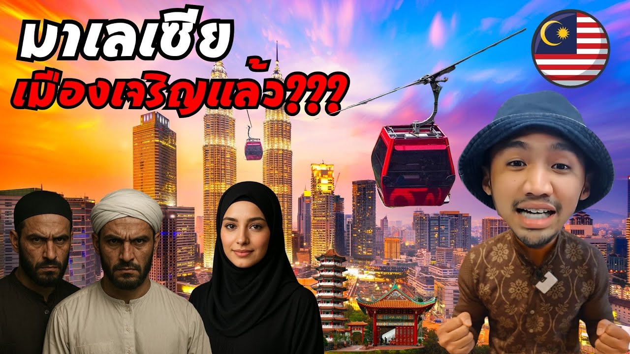 อินเดียสู่มาเลเซีย!!! เมืองเจริญแล้ว!??? Malaysia; is it developed country?