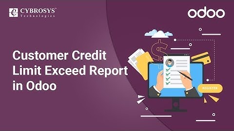 Customer Credit Limit Exceed Report in Odoo