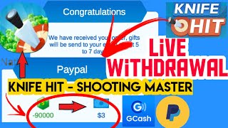 Knife Hit - Shooting Master LIVE WITHDRAWAL|How to withdraw sa paypal screenshot 3