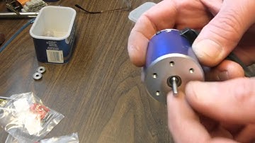 Rc Surpass 3100 KV brushelss motor rebuild and mod