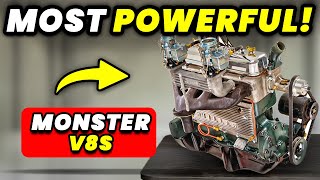 12 Most POWERFUL Big Block V8 Engine of All Time!