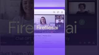 Forgetting Meeting Details! This AI Tracks Everything 🤯#shorts #ai #tech #firefliesai #shortsfeed